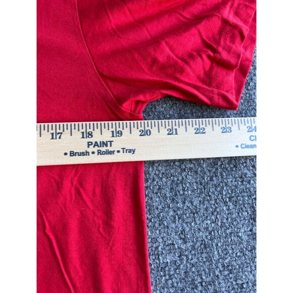 Nike Red Wisconsin Badgers Graphic Tee Medium 28x20 - Picture 4 of 6